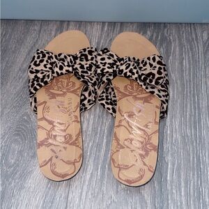 Stylish Leopard Print Sandals